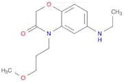2H-1,4-Benzoxazin-3(4H)-one, 6-(ethylamino)-4-(3-methoxypropyl)-