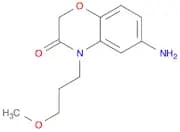 2H-1,4-Benzoxazin-3(4H)-one, 6-amino-4-(3-methoxypropyl)-