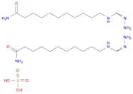 Undecanamide, 11-[(aminoiminomethyl)amino]-, sulfate (2:1)