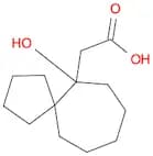 Spiro[4.6]undecane-6-acetic acid, 6-hydroxy-