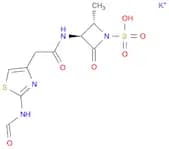 1-Azetidinesulfonicacid, 3-[[[2-(formylamino)-4-thiazolyl]acetyl]amino]-2-methyl-4-oxo-,monopotass…