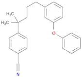 Benzonitrile, 4-[1,1-dimethyl-4-(3-phenoxyphenyl)butyl]-
