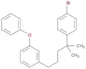 Benzene, 1-[4-(4-bromophenyl)-4-methylpentyl]-3-phenoxy-
