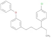 Benzene, 1-[4-(4-chlorophenyl)hexyl]-3-phenoxy-