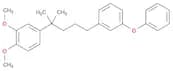 Benzene, 1-[4-(3,4-dimethoxyphenyl)-4-methylpentyl]-3-phenoxy-