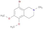 Isoquinoline, 8-bromo-1,2,3,4-tetrahydro-5,6-dimethoxy-2-methyl-