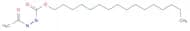 Diazenecarboxylic acid, acetyl-, hexadecyl ester