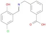 Benzoic acid, 3-[[[(5-chloro-2-hydroxyphenyl)methylene]amino]methyl]-