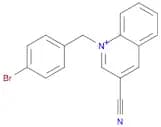 Quinolinium, 1-[(4-bromophenyl)methyl]-3-cyano-