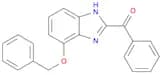 Methanone, phenyl[4-(phenylmethoxy)-1H-benzimidazol-2-yl]-