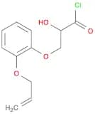 Propanoyl chloride, 2-hydroxy-3-[2-(2-propenyloxy)phenoxy]-