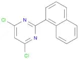 Pyrimidine, 4,6-dichloro-2-(1-naphthalenyl)-
