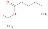 Hexanoic acid, 1-iodoethyl ester