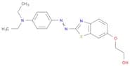 Ethanol, 2-[[2-[[4-(diethylamino)phenyl]azo]-6-benzothiazolyl]oxy]-