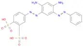 1,2-Benzenedisulfonic acid, 4-[[2,4-diamino-5-(phenylazo)phenyl]azo]-