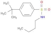 Benzenesulfonamide, N-butyl-4-(1,1-dimethylethyl)-