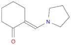 Cyclohexanone, 2-(1-pyrrolidinylmethylene)-, (E)-