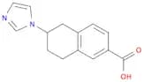 2-Naphthalenecarboxylic acid, 5,6,7,8-tetrahydro-6-(1H-imidazol-1-yl)-