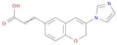 2-Propenoic acid, 3-[3-(1H-imidazol-1-yl)-2H-1-benzopyran-6-yl]-