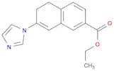Ethyl 7-(1H-imidazol-1-yl)-5,6-dihydro-2-naphthalenecarboxylate