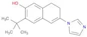 2-Naphthalenol, 3-(1,1-dimethylethyl)-7,8-dihydro-6-(1H-imidazol-1-yl)-