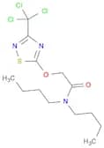 N,N-Dibutyl-2-((3-(trichloromethyl)-1,2,4-thiadiazol-5-yl)oxy)acetamide
