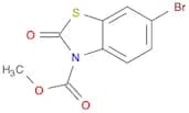 3(2H)-Benzothiazolecarboxylic acid, 6-bromo-2-oxo-, methyl ester
