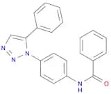 Benzamide, N-[4-(5-phenyl-1H-1,2,3-triazol-1-yl)phenyl]-