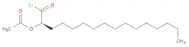 Hexadecanoyl chloride, 2-(acetyloxy)-, (R)-