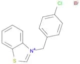 Benzothiazolium, 3-[(4-chlorophenyl)methyl]-, bromide