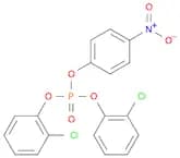 Phosphoric acid, bis(2-chlorophenyl) 4-nitrophenyl ester