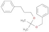Benzene, [3-[1-methyl-1-(phenylmethoxy)ethoxy]propyl]-