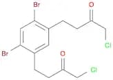 2-Butanone, 4,4'-(4,6-dibromo-1,3-phenylene)bis[1-chloro-