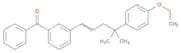 Methanone, [3-[4-(4-ethoxyphenyl)-4-methyl-1-pentenyl]phenyl]phenyl-