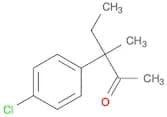 2-Pentanone, 3-(4-chlorophenyl)-3-methyl-