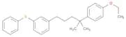 Benzene, 1-[4-(4-ethoxyphenyl)-4-methylpentyl]-3-(phenylthio)-