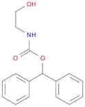 Carbamic acid, (2-hydroxyethyl)-, diphenylmethyl ester