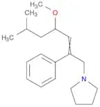 Pyrrolidine, 1-(4-methoxy-6-methyl-2-phenyl-2-heptenyl)-