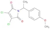 1H-Pyrrole-2,5-dione, 3,4-dichloro-1-[1-(4-methoxyphenyl)ethyl]-