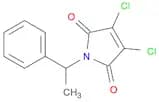1H-Pyrrole-2,5-dione, 3,4-dichloro-1-(1-phenylethyl)-