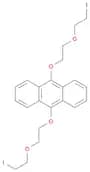 Anthracene, 9,10-bis[2-(2-iodoethoxy)ethoxy]-