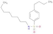 Benzenesulfonamide, 4-butyl-N-octyl-