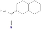 Propanenitrile, 2-(octahydro-2(1H)-naphthalenylidene)-