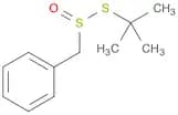 Benzenemethanesulfinothioic acid, S-(1,1-dimethylethyl) ester