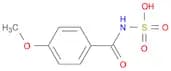 Sulfamic acid, (4-methoxybenzoyl)-
