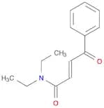 2-Butenamide, N,N-diethyl-4-oxo-4-phenyl-, (E)-