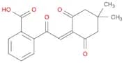 Benzoic acid, 2-[(4,4-dimethyl-2,6-dioxocyclohexylidene)acetyl]-