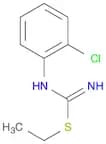 Carbamimidothioic acid, (2-chlorophenyl)-, ethyl ester