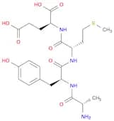 L-Glutamic acid, N-[N-(N-L-alanyl-L-tyrosyl)-L-methionyl]-