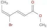 2,4-Hexadienoic acid, 4-bromo-, methyl ester, (E,E)-
